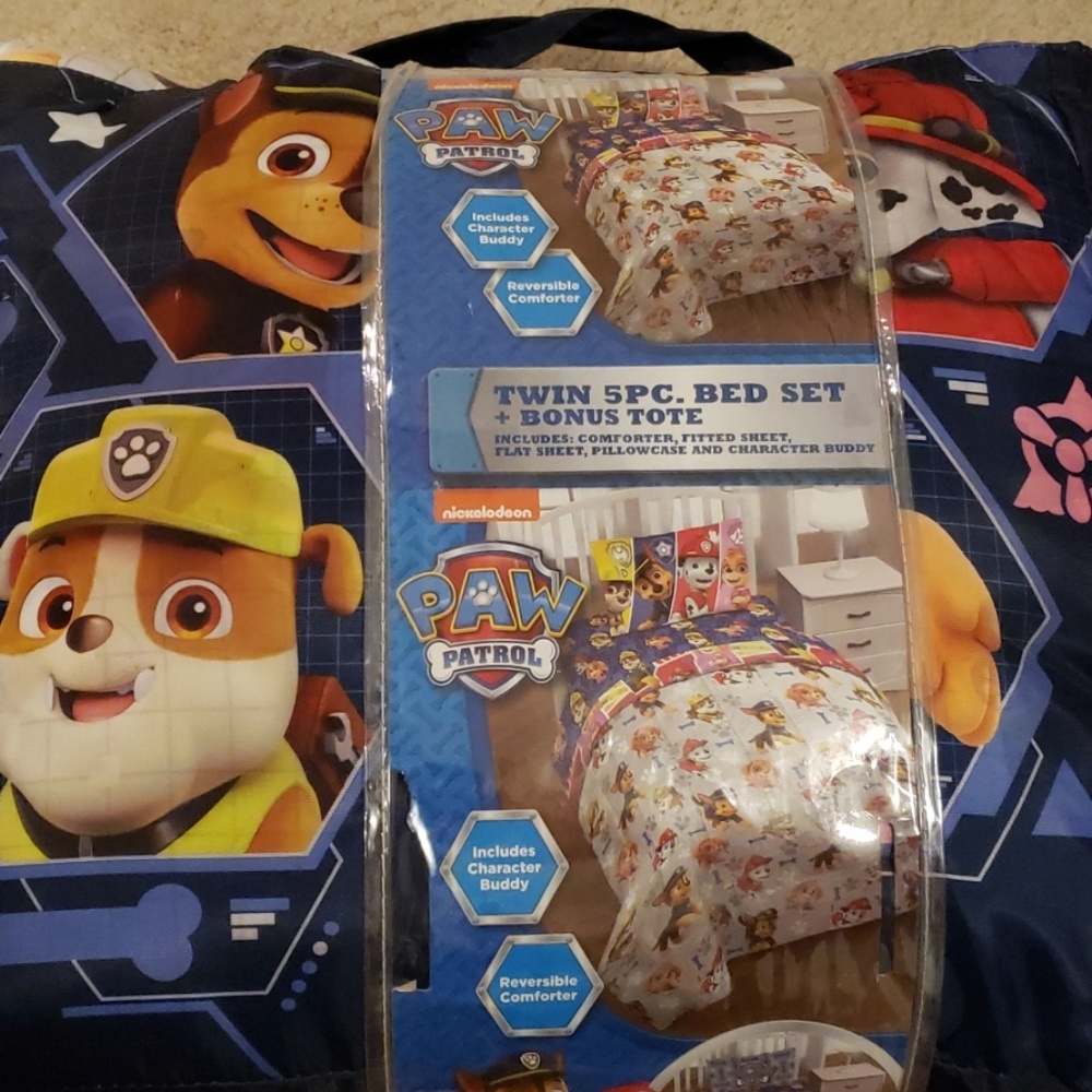 Paw Patrol Twin Bedding Set